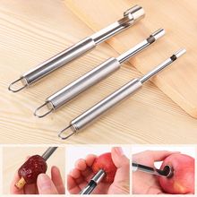 1 pc Stainless Steel Twist Fruit Core Seed Remover Hawthorn Jujube Pear Apple Corers Seeder Kitchen Gadgets Tools 2024 - buy cheap