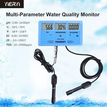 Water Quality Multi-parameter Detector Aquarium Online Ph Meter TDS Temperature Conductivity Test Pen EC/CF Measurement Analysis 2024 - buy cheap