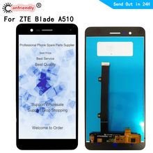 Pantalla LCD de 5,0 pulgadas para ZTE Blade A510, montaje de digitalizador con sensor de reemplazo de Pantalla de panel táctil, Panel de teléfono para ZTE A510 2024 - compra barato