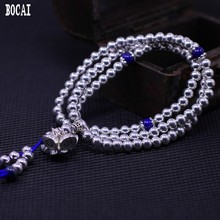 S925 Thai silver jewelry sterling silver handmade matching wearing silver beads ladies bracelet 2024 - buy cheap