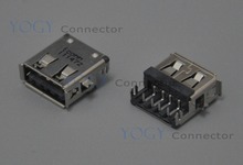 Conector usb fêmea para computador, conector de entrada usb para hp 1100 1200 elitebook 2730p series laptop 2024 - compre barato