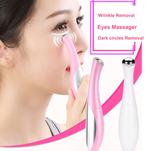 Beauty Electric Eye Massager Vibration Eye Massage Wrinkle Dark Circle Remover Negative Ion Importing Facial Care Eye Care Tool 2024 - buy cheap