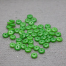 100PCS Wholesale Green Beeswaxes separate beads  Fittings for Accessory DIY Machining parts Design 8mm Jewelry Making Findings 2024 - buy cheap