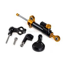 More Style Black Steering Damper Stabilizer with Bracket For Yamaha YZF R6 2006-2015 R1 2009-2012 Motorcycle Parts 2024 - buy cheap