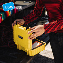 Чехол для инструментов B & W type 1000, коробка для инструментов, сумка для камеры, герметичный водонепроницаемый защитный чехол для инструментов, оборудование для безопасности с предварительно вырезанной пеной 2024 - купить недорого