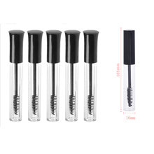 Pop Empty Black Eyelash Tube Mascara Cream Vial/Container 5x 10mL Fashionable Cosmetic Containers Travel Bottle 2024 - buy cheap