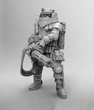 1/24 75MM Resin Figures  Model Kits Advance Guard Heavy Gunner  Unassambled Unpainted 2024 - buy cheap