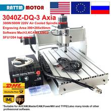 3 Axis 3040 Z-DQ CNC router engraving Milling Cutter Machine with 500W Spindle 220V / 110V 2024 - buy cheap