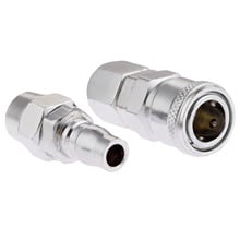 2Pcs Iron Pneumatic Fitting Quick Release Female Coupler & Male Bayonet Connectors Fittings for 12*8mm Air Line Hose SP40 PP40 2024 - buy cheap