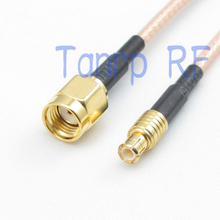 10pcs 6in RP SMA male to MCX male plug RF adapter connector 15CM Pigtail coaxial jumper cable RG316 extension cord 2024 - buy cheap