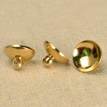 Conector colgante de Metal, cobre y rodio dorado, 8mm y 10mm, tapón de cierre para fabricación de joyas, 50 unidades 2024 - compra barato
