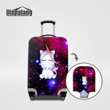 Cartoon Galaxy Unicorn Printing Travel Luggage Protective Cover Made S/M/L/XL Elastic Trunk Case Cover For 18-32 Inch Suitcases 2024 - buy cheap