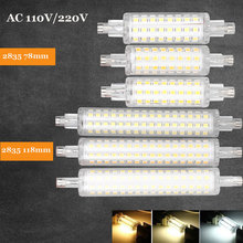 R7S LED Lamp 78mm 118mm  J78 J118 12W 16W SMD 2835 64led 128led Light Bulb Floodlight 110V 220V Spot light Lamps Home Lighting 2024 - buy cheap