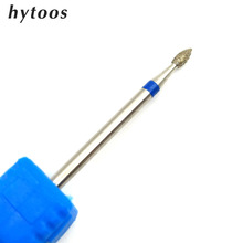 Алмазное сверло для ногтей HYTOOS, 3/32 дюйма, роторная фреза, инструменты для маникюра, электрическая дрель для ногтей Accessories-GD0204D 2024 - купить недорого