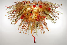 100% Hand Blown Dale Chihuly Lamp Graceful Murano Glass Chandelier Lamp 2024 - buy cheap