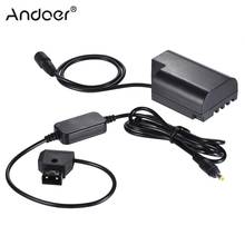 Andoer Dummy Battery Adapter for DMC-GH5 GH4 GH3 V-mount/Anton Bauer D-Tap to DMW-DCC12 DC Coupler Cable 2018 New 2024 - buy cheap