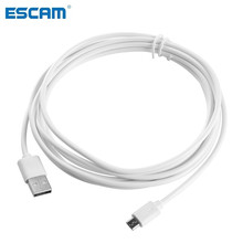 ESCAM USB кабель питания для смарт IP Wi-Fi камеры 2024 - купить недорого