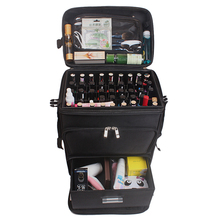 Multifunction Trolley Cosmetic case Rolling Luggage bag on wheels,ladies Nails Makeup Toolbox,Beauty Tattoo Salons Suitcase 2024 - buy cheap