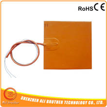 24V 250W 200mm*200mm Silicone Heater Pad  100K Thermistor/adhesive 2024 - buy cheap