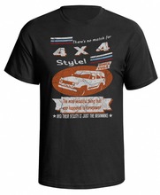Camiseta de algodón con cuello redondo para hombre, Camisa cómoda de estilo Retro todoterreno, 4X4 serie 70, 1984 2024 - compra barato