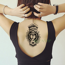 Waterproof Temporary Tattoo Sticker Tribal totem henna tatto stickers flash tatoo fake tattoos arm back for Men girl women 2024 - buy cheap