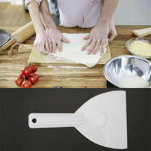 White DIY Baking Handle Plastic Scraper Butter Dough Cutter Kitchen Chocolate Trimming Shovel Baking Tool 2024 - buy cheap