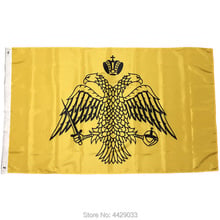 CustPrint Greek Orthodox Church Flag 3X5 FT 100D Polyester Banner with 2 Metal Grommets Hotsales 2024 - buy cheap