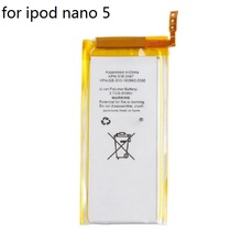 Bateria para ipod nano 5, bateria para substituição de bateria de íon de lítio de 3.7v 2024 - compre barato