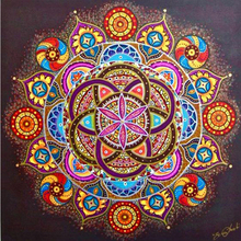 Full Square/Round Drill 5D DIY Diamond Painting "Beautiful Mandala Flowers " Diamond Embroidery Cross Stitch Mosaic Home Decor 2024 - buy cheap