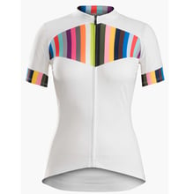 Novo estilo feminino manga curta camisa de ciclismo menina branco bicicleta wear equipe ciclismo roupas verão ao ar livre camisa esportes mtb 2024 - compre barato