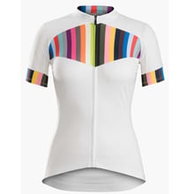 Camiseta de manga corta de Ciclismo para mujer, ropa blanca para chica, ropa de equipo de Ciclismo, Camiseta deportiva para exteriores para verano, MTB 2024 - compra barato