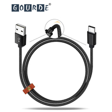 Gourde USB Type C кабель для быстрой зарядки usb c кабель для передачи данных Type-c кабель для зарядного устройства USB для Samsung S9 S8 plus Note 9 Xiaomi mi 8 huawei 2024 - купить недорого