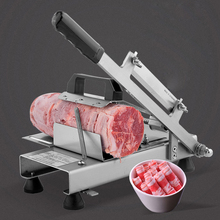 Cortadora de carne congelada, grosor de corte de 0,2-9MM, ajustable, rollo de cordero de ganado gordo, máquina de cepillado 2024 - compra barato