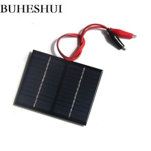 Bueshui-Módulo de Panel Solar policristalino, 2 uds., 1,5 W, 12V, con Clip, cargador de batería Solar DIY, 115*90MM 2024 - compra barato