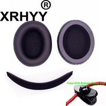 Черные Сменные накладки на голову XRHYY, амбушюры, набор амбушюров для Mpow 059, Накладные наушники с Bluetooth + держатель для кабеля 2024 - купить недорого