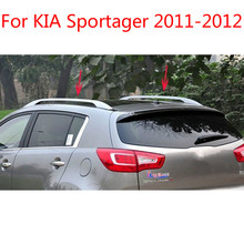 Rack de bagagem de liga de alumínio de alta qualidade (colado diretamente instalado) para kia sportager 2011-2012 2024 - compre barato