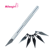 Metal Handle Multi Knife,Non-Slip Phone Wood Paper Cutter Repair Scalpel Craft Pen Knives, Engraving Hobby DIY Hand Tools 2024 - buy cheap