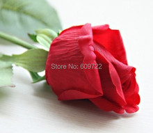 Партия 20 шт настоящий сенсорный латексный Искусственный цветок розы Свадебный букет Свадебный домашний декор Красный FL1438 flores de artificiais 2024 - купить недорого