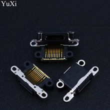 YuXi-Conector de puerto de carga micro mini USB para iPhone 5, 5C, 5S, piezas de repuesto, 1 unidad 2024 - compra barato