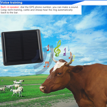 Высокое качество Солнечный RF-V26 + корова овец лошадь верблюд устройство слежения GPS трекер История маршрута дисплей гео-забор SOS сигнализация 2024 - купить недорого