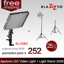 Aputure AL-528C LED Video Light Camera Lights for Canon Nikon Sony with 200cm Light Stand Tripod for Photo Studio Video Lighting 2024 - buy cheap