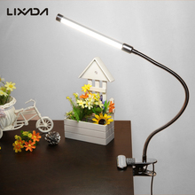 10W Eye-Cared LED Clamp Clip Light Table 36 LEDs Reading Lamp 10-level Brightness Adjustable 3 Lighting Colors USB Powered 2024 - buy cheap