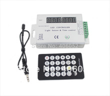 12-24v Intelligent Light sensor and time programmable control led controller for single color led strip