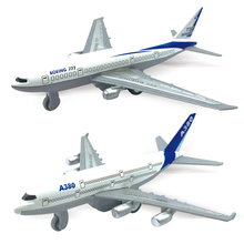 Aeronave de brinquedo com duas linhas aéreas 777, avião de liga metálica e avião para crianças 2024 - compre barato