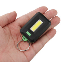 Linterna LED COB ultrabrillante, Mini llavero portátil, de 3 modos linterna de bolsillo, lámpara para acampar y senderismo 2024 - compra barato