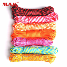 Outdoor Climbing Paracord 550 Parachute Cord Lanyard Rope Mil Spec Type III 7 Strand 100FT Climbing Camping Survival Equipment 2024 - buy cheap