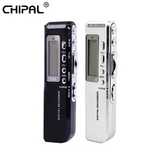 CHIPAL 8GB Voice Activated Portable Recorder MP3 Player Telephone Audio Recording Interview Digital Voice Recorder Dictaphone 2024 - buy cheap