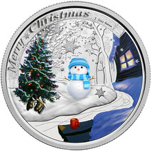 5 pcs The newest 2018 Santa Claus Christmas tree snow man coins silver plated badge 40 mm Elizabeth souvenir decoration coin 2024 - buy cheap