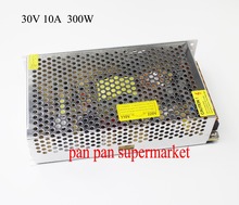 5pcs 30V 10A 300W Switching Power Supply Driver for LED Strip Transformers AC110V 220V TO DC SMPS with CNC CCTV MOTOR