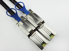 Бесплатная доставка, 2 метра, Внешние MiniSAS 26P, 4x Φ, кабель диска для сервера 2024 - купить недорого